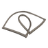 W10830055 Refrigerator Door Gasket, Grey - XPart Supply