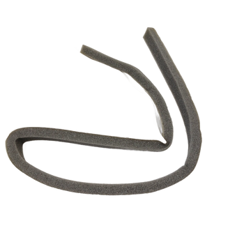 Lint screen housing foam seal