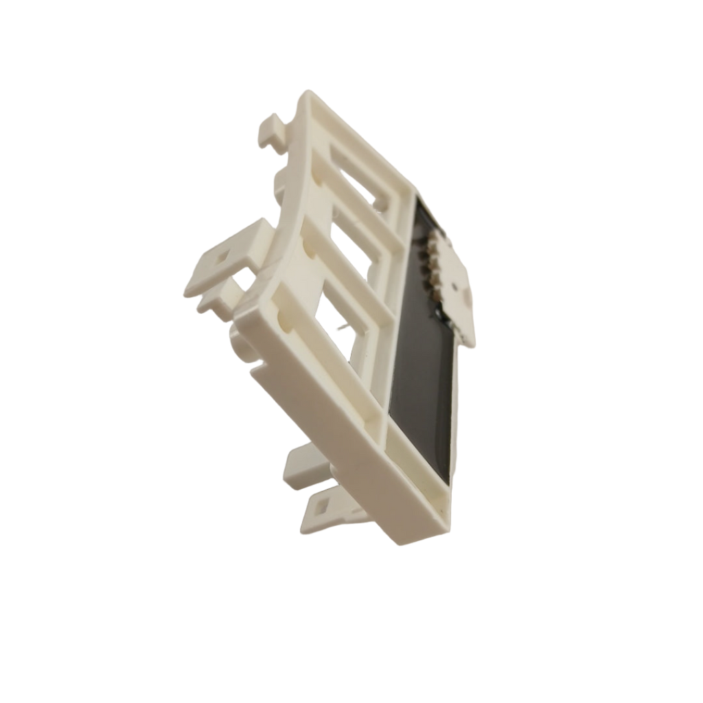 XPart Supply 6501KW2002B washer rotor position sensor part with white plastic housing on black background