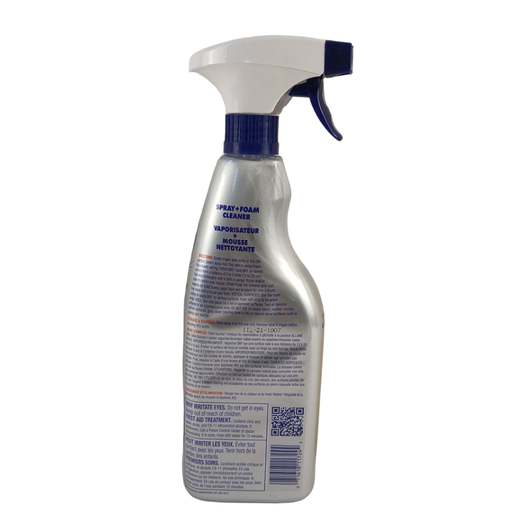 Bar Keepers Friend Spray & Foam Cleaner 26oz - XPart Supply