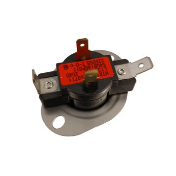Dryer cycling thermostat (thermostat outlet control)