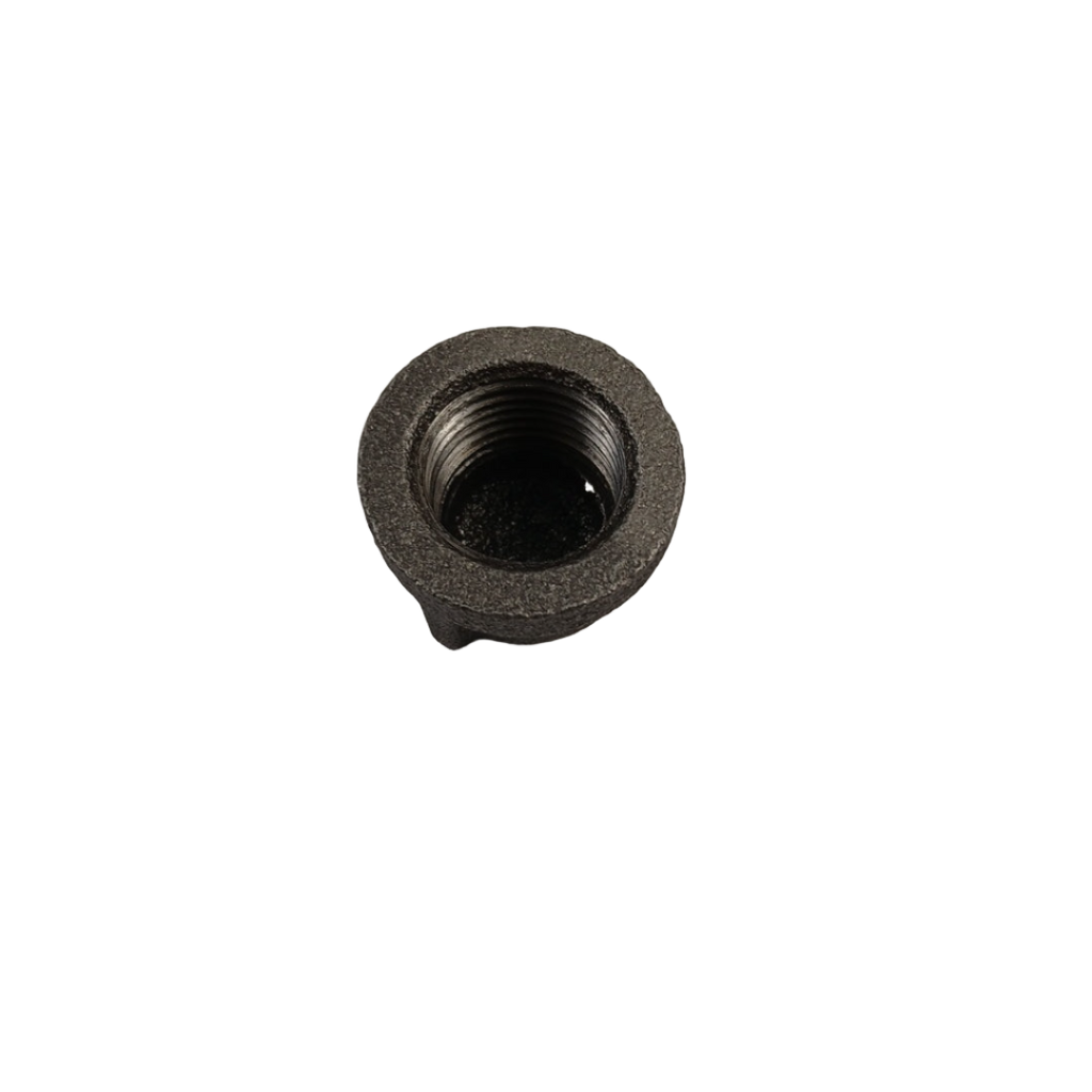 1/2" Black Iron Gas Cap - XPart Supply