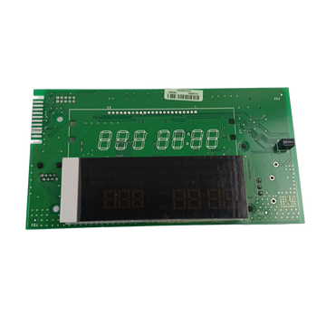 Wall oven control board / range board and overlay assembly