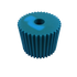 3033 Filter, Foam Filter, Blue - XPart Supply
