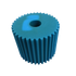 3033 Filter, Foam Filter, Blue - XPart Supply