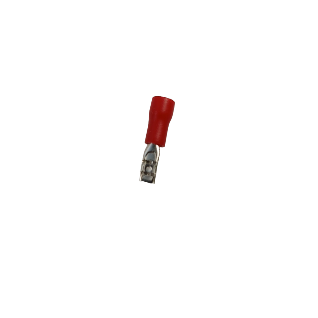 XP001NZ 0.5x2.8mm Red Female Insulated Spade Wire Connector, 20 Pack - XPart Supply