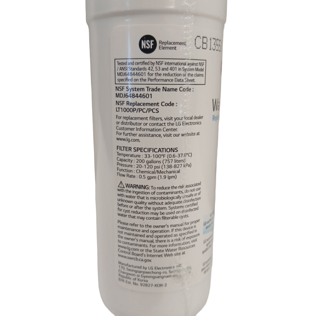 ADQ74793501 Refrigerator Water Filter - XPart Supply