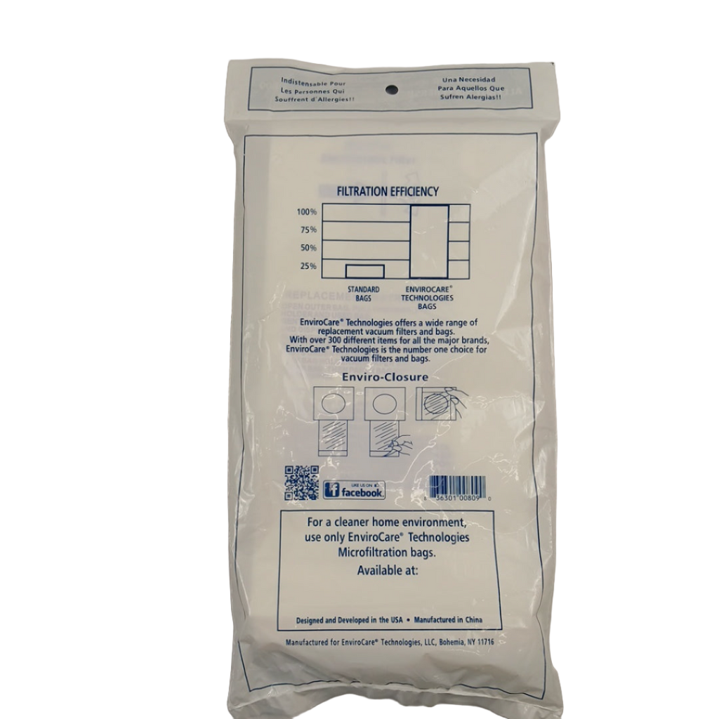 4010001A Vacuum Bag, Type A Micro Filtration - XPart Supply