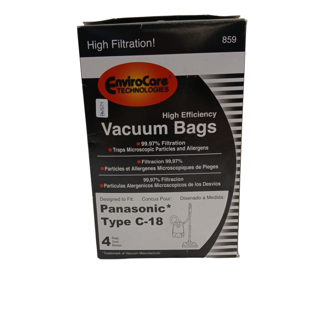859 Vacuum Bag, Type C18 - 4Pk - XPart Supply Ltd.