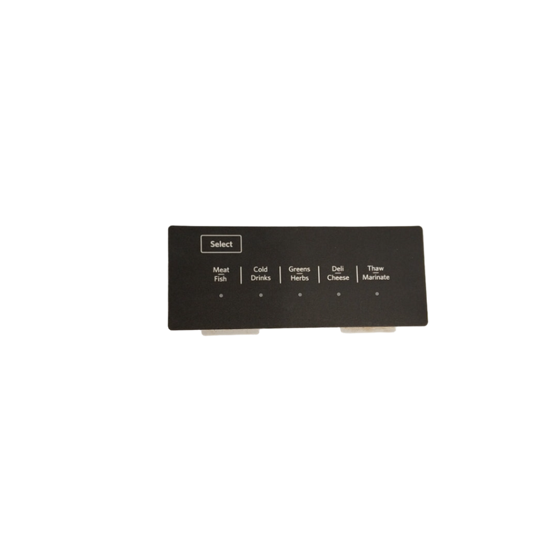 WPW10769076 Refrigerator Temp Controlled Drawer User Interface Assembly (Pantry Drawer UI, Drawer Control Board, Temp Control Interface)