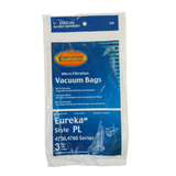 62389 Vacuum Bag, Style PL Micro Filtration 3pk - XPart Supply