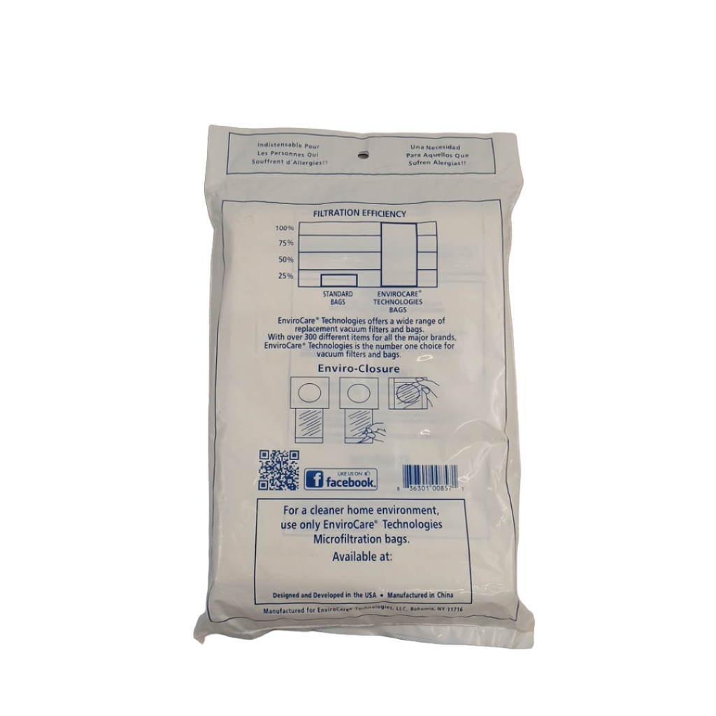 4010100Z Vacuum Bags, Type Z 3pk - XPart Supply