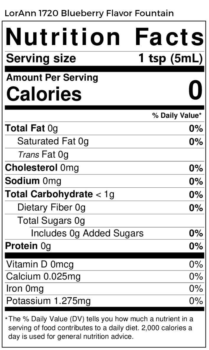 Blueberry Delight Flavor - 4 oz. - 32 oz. - Ice Cream and Beverage Flavors - LorAnn Oils - Canadian Distribution - Ships Free Within Canada on Orders Above CAD $199