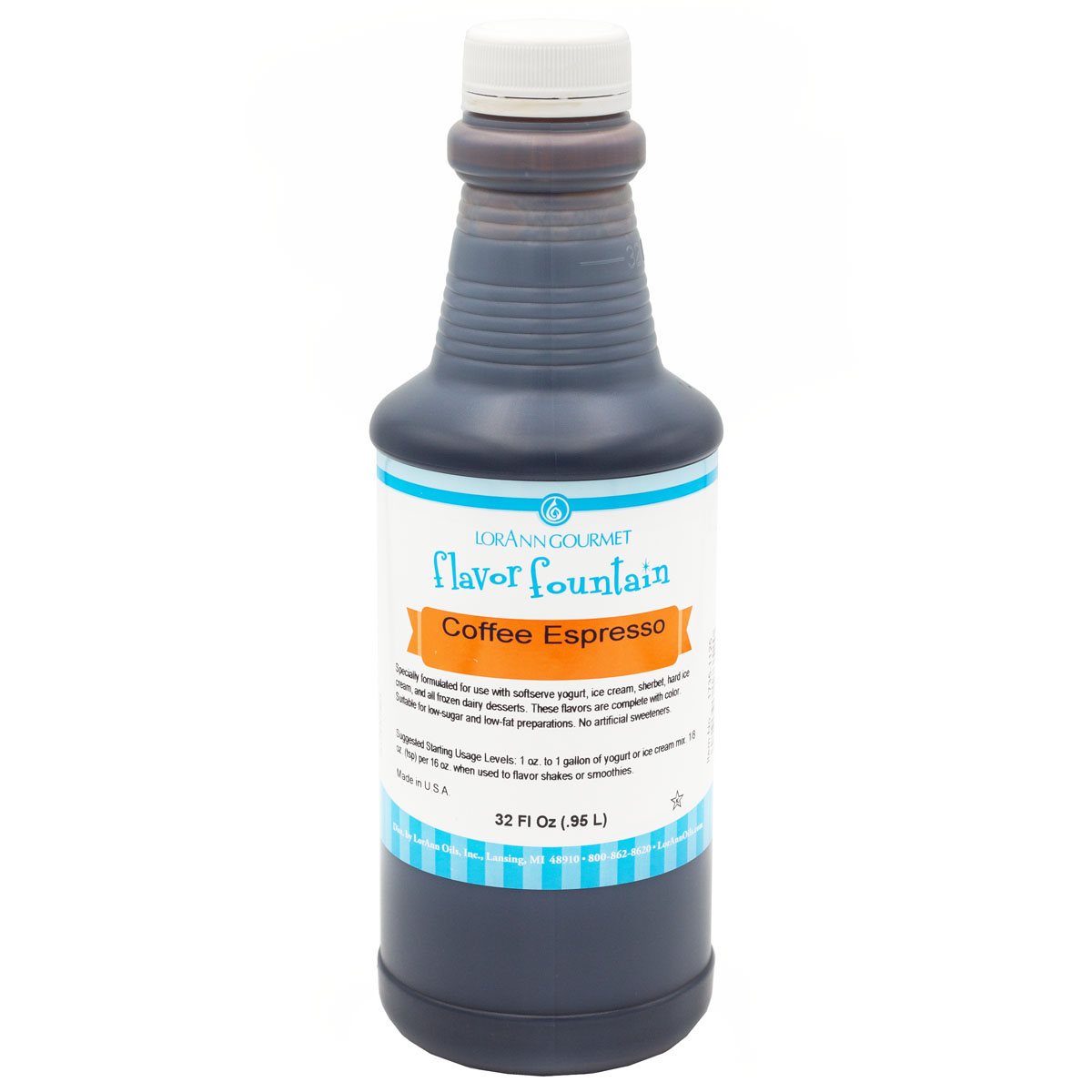 Coffee Espresso Flavor - 4 oz. - 32 oz. - Ice Cream and Beverage Flavors - LorAnn Oils - Canadian Distribution - Ships Free Within Canada on Orders Above CAD $199