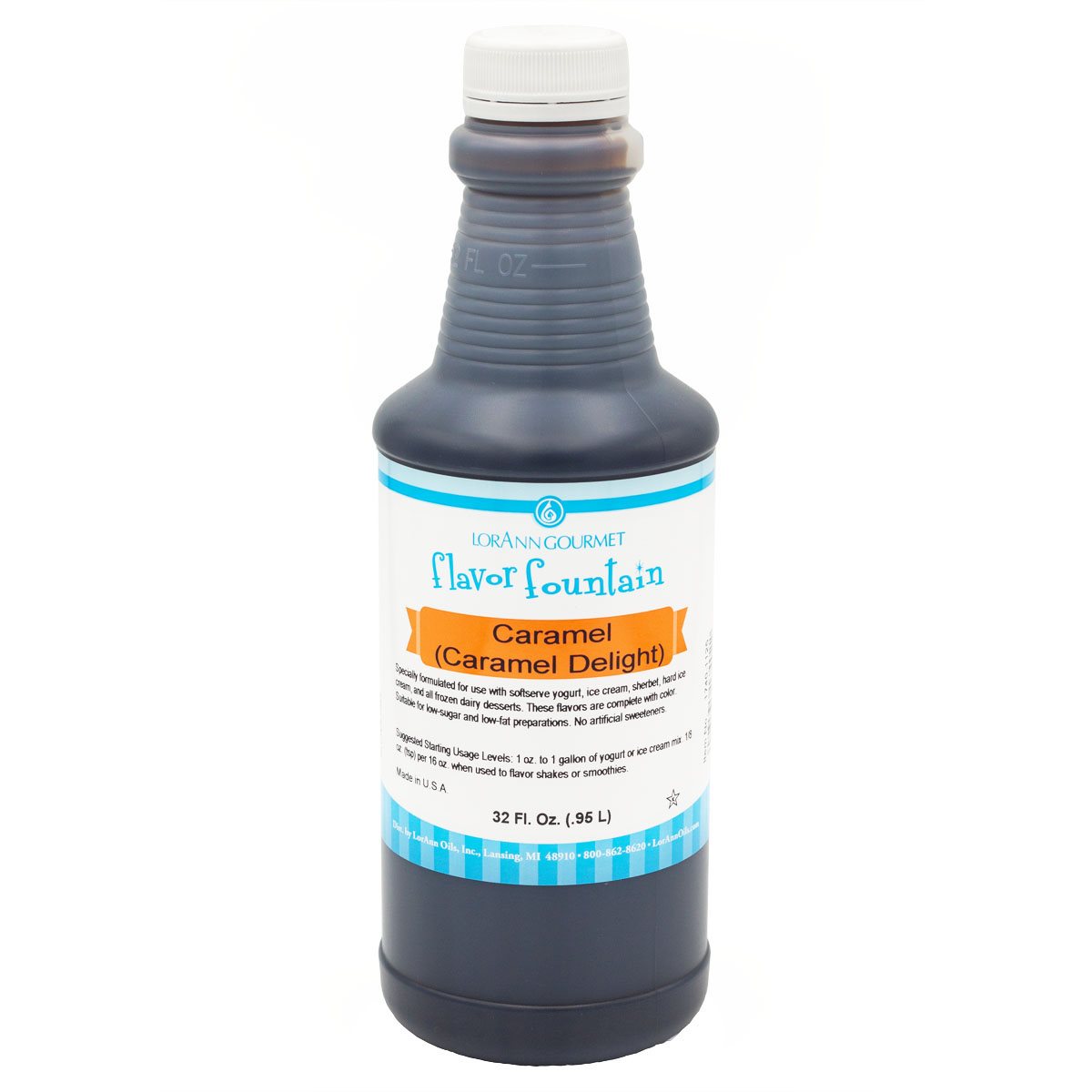 Caramel (Caramel Delight) Flavor - 4 oz. - 32 oz. - Ice Cream and Beverage Flavors - LorAnn Oils - Canadian Distribution - Ships Free Within Canada on Orders Above CAD $199