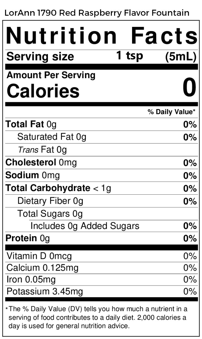 Red Raspberry Flavor - 4 oz. - 32 oz. - Ice Cream and Beverage Flavors - LorAnn Oils - Canadian Distribution - Ships Free Within Canada on Orders Above CAD $199