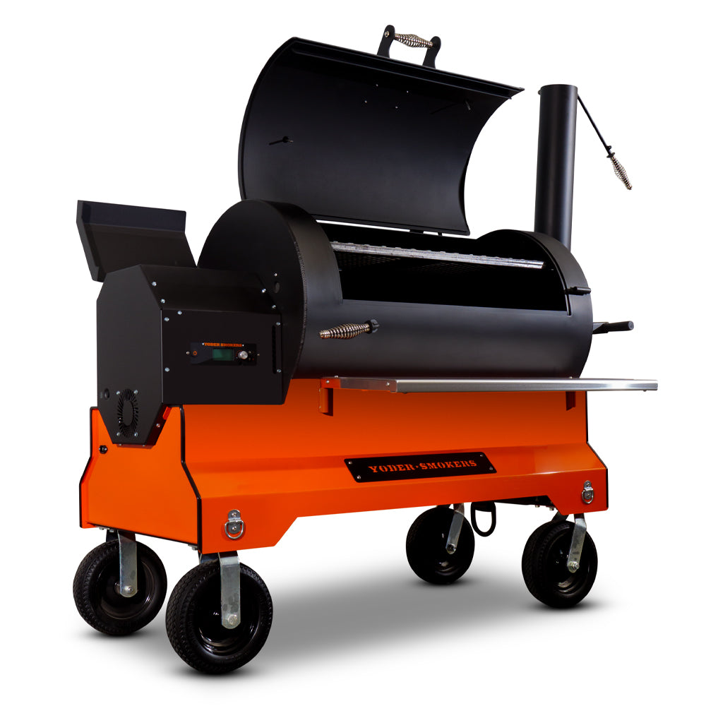 Yoder Smokers YS1500S Comp Cart (Orange) - XPart Supply