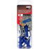 #8-10x1-1/4" Plastic Screw Anchor w/ Screws, Blue (10 Pack)