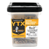 1# Bucket 9 x 2" Gold Robertson® Flat Head Screw (121/Bucket)