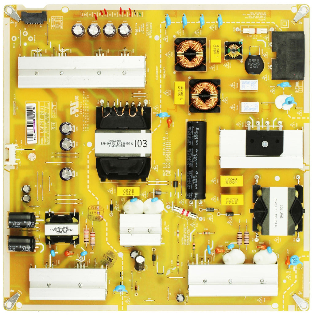 EAY65769201 TV Power Supply Assembly