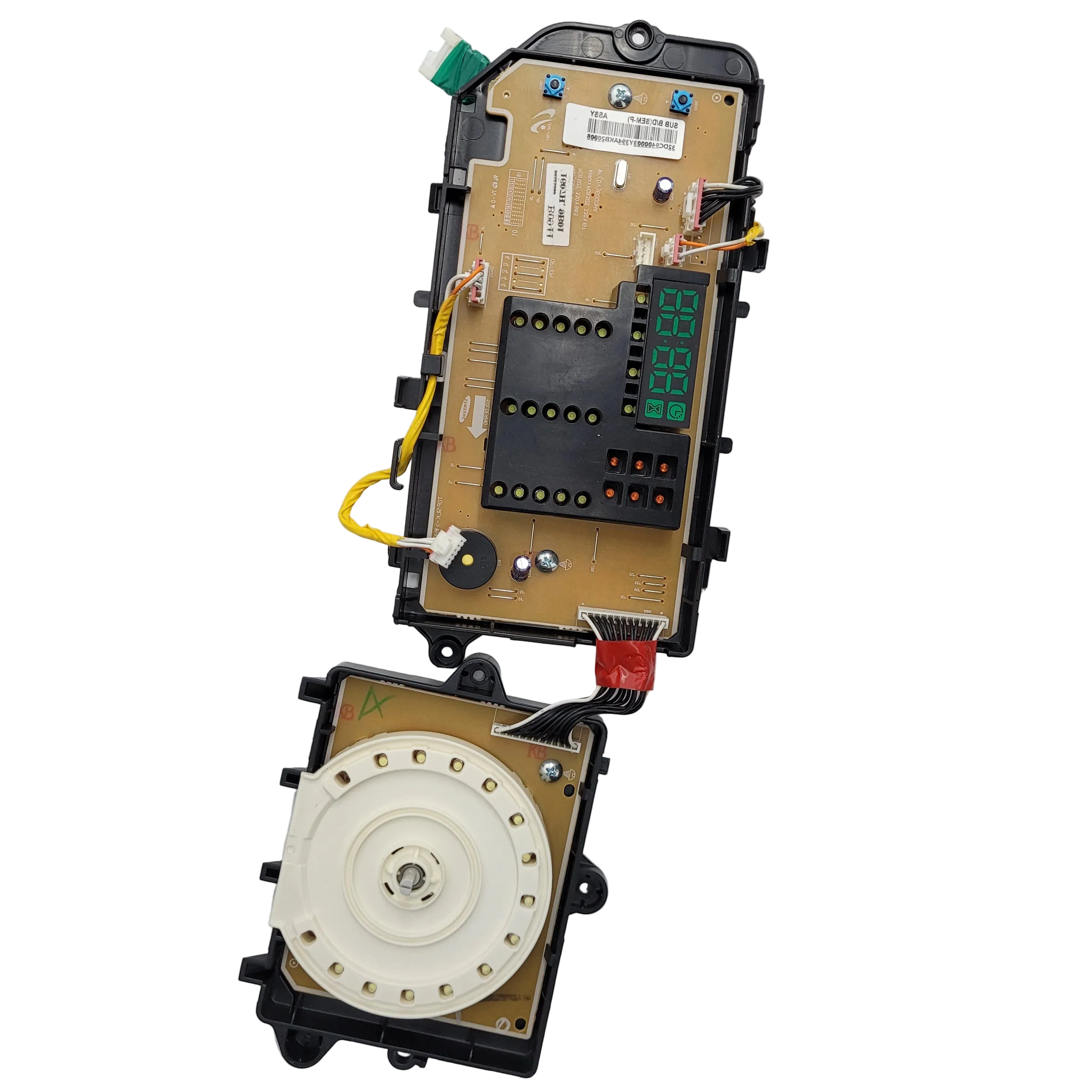 Samsung Dryer Display Control Board DC61-02684 — Fixes No Display, Error Codes & Unresponsive Controls