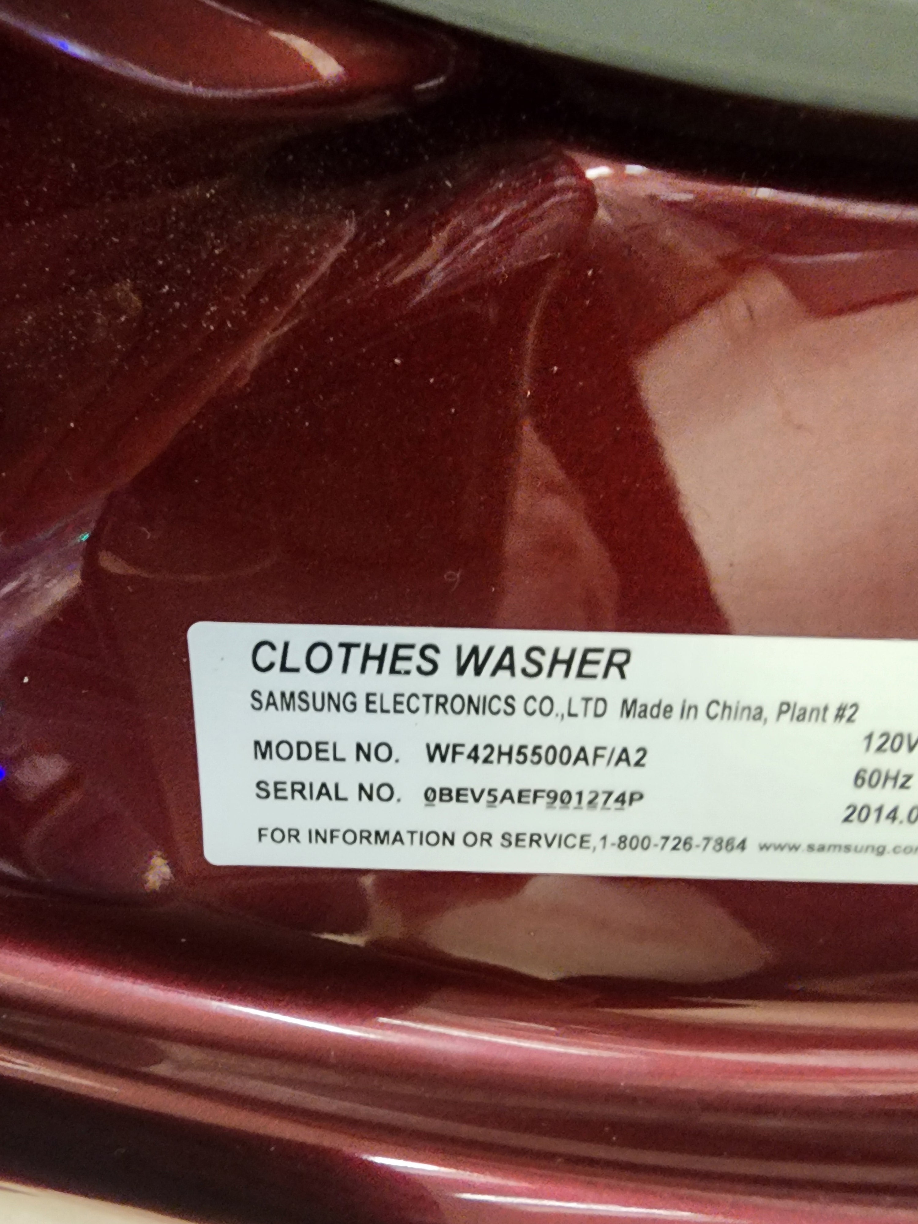 Samsung Front Load Washer