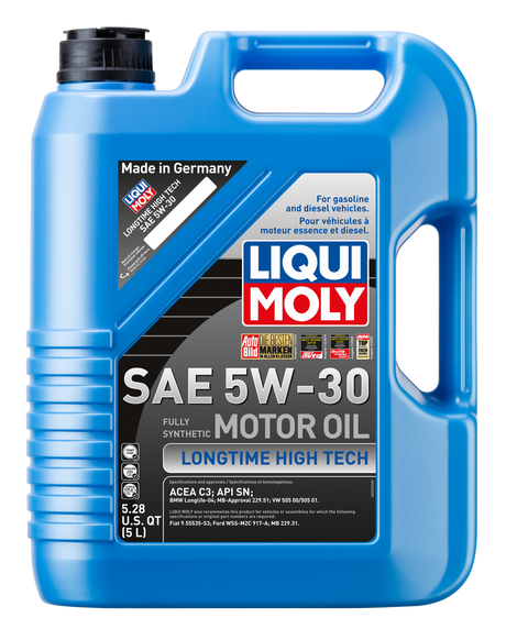 2039 LIQUI MOLY 5L Longtime High Tech Motor Oil 5W30 - XPart Supply