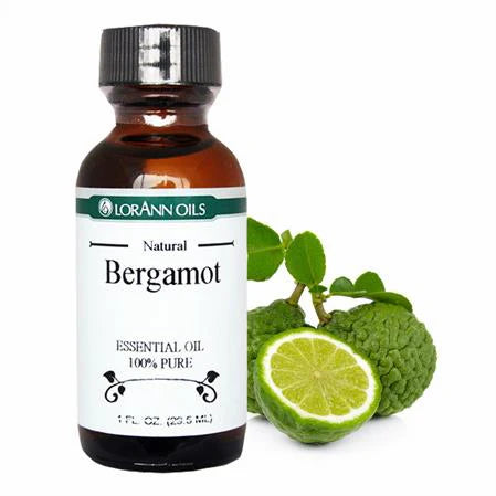 Bergamot Essential Oil Flavoring - Super Strength Flavor 1 oz., 16 oz., 1 Gallon - Ships Free Within Canada on Orders Above CAD $199
