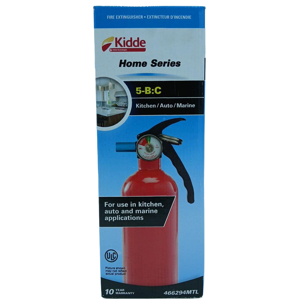 Kidde 5BC Kitchen/Garage Disposable Fire Extinguisher - XPart Supply