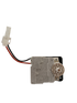 XPart Supply 242077705 refrigerator evaporator fan motor with wiring harness and connector