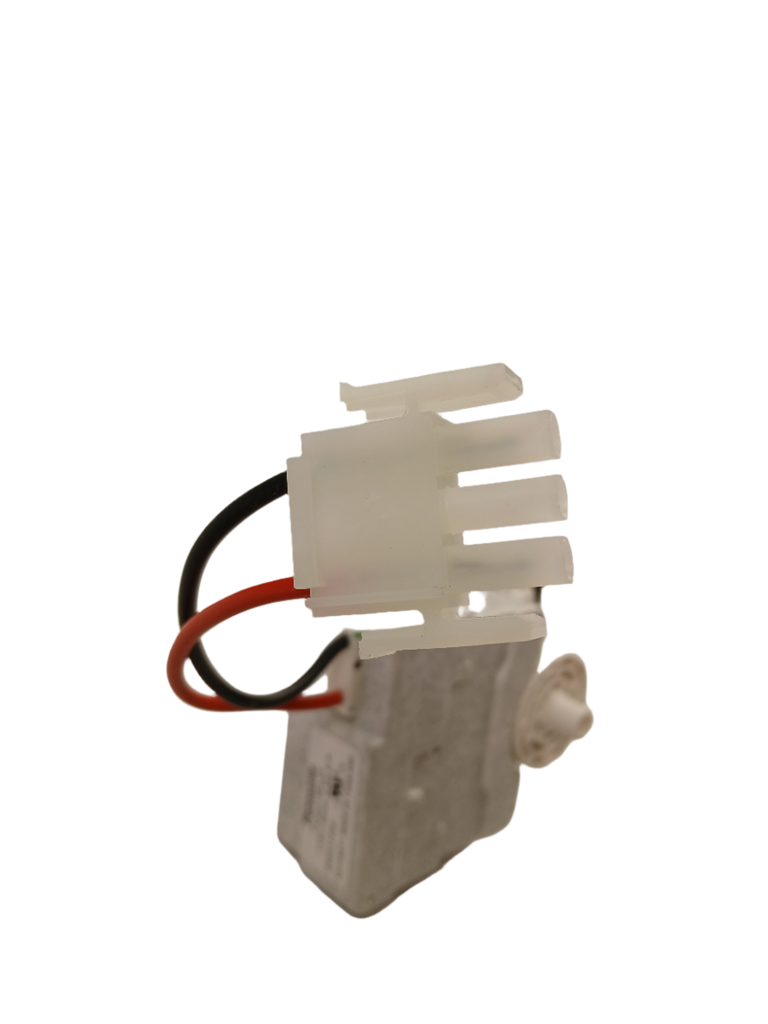 XPart Supply 242077705 refrigerator evaporator fan motor with wiring connector and mounting bracket