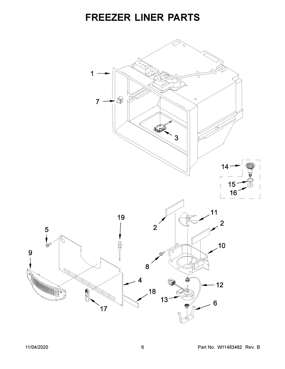 W11483116 Refrigerator Module - XPart Supply