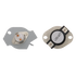 XPart Supply 279816 dryer thermal fuse kit showing two metal thermal fuses with mounting holes