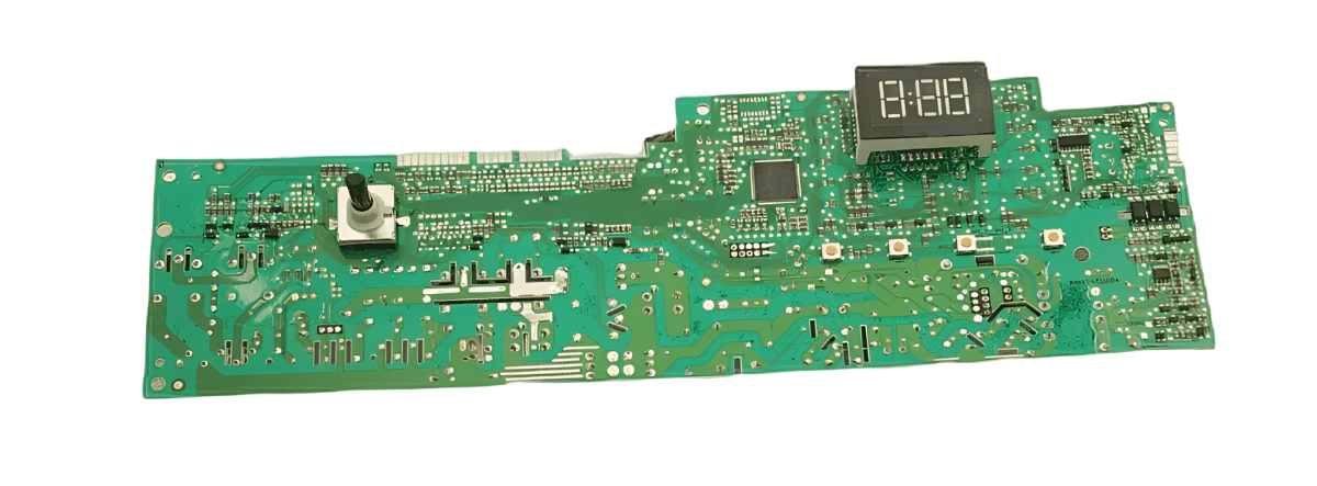 2975774704 dryer circuit board from XPart Supply Ltd with electronic components and digital display