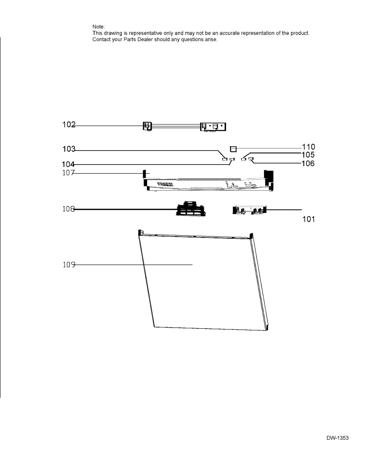 WG04L05698 Dishwasher Sump Motor Assembly - XPart Supply