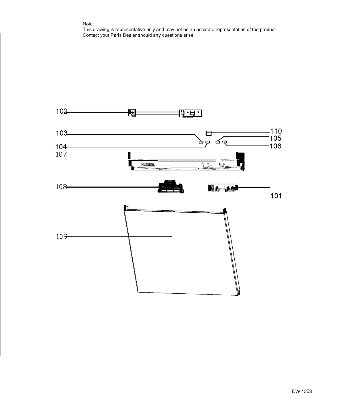 WG04L05698 Dishwasher Sump Motor Assembly - XPart Supply