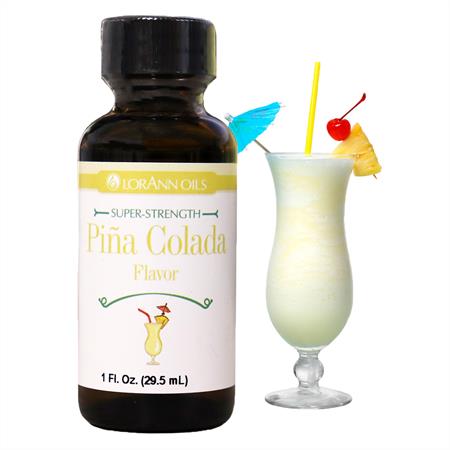 Pina Colada Flavoring - Super Strength Flavor 1 oz., 16 oz., 1 Gallon, 5 Gallons - Ships Free Within Canada on Orders Above CAD $199