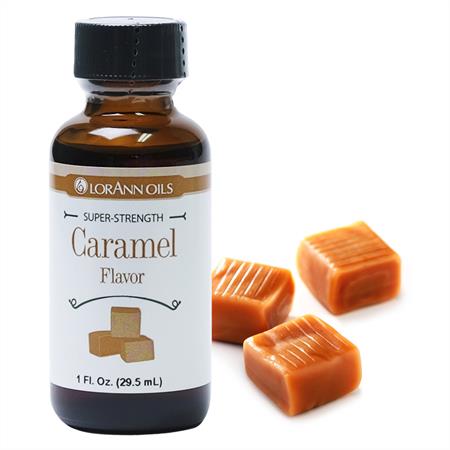 Caramel Flavoring - Super Strength Flavor 1 oz., 16 oz., 1 Gallon, 5 Gallons - Ships Free Within Canada on Orders Above CAD $199