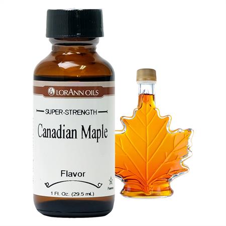 Canadian Maple Flavoring - Super Strength Flavor 1 oz., 16 oz., 1 Gallon, 5 Gallons - Ships Free Within Canada on Orders Above CAD $199