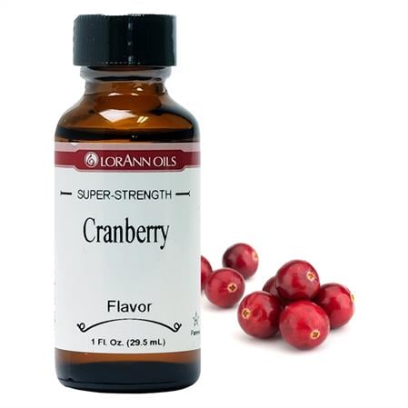 Cranberry Flavoring - Super Strength Flavor 1 oz., 16 oz., 1 Gallon, 5 Gallon - Ships Free Within Canada on Orders Above CAD $199