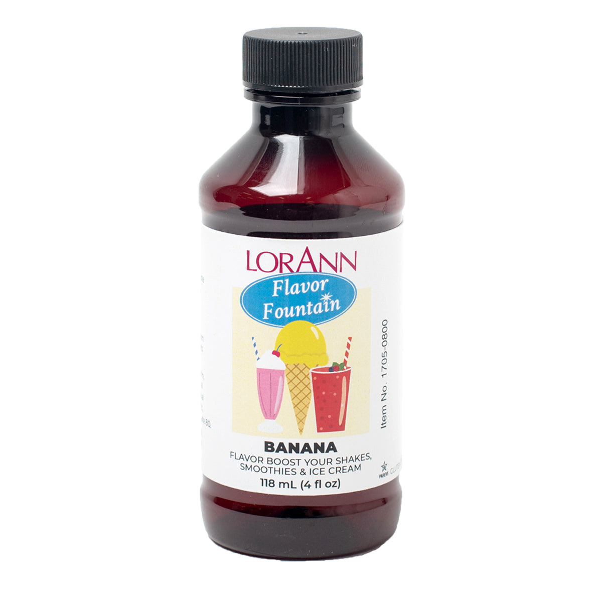 Banana Royale Flavor - 4 oz. - 32 oz. - Ice Cream and Beverage Flavors - LorAnn Oils - Canadian Distribution - Ships Free Within Canada on Orders Above CAD $199