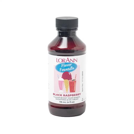 Black Raspberry Flavor Fountain - 4 oz. - 32 oz. - Ice Cream and Beverage Flavors - LorAnn Oils - Canadian Distribution - Ships Free Within Canada on Orders Above CAD $199