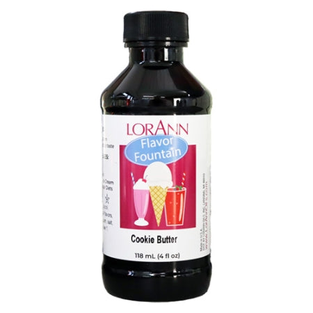Cookie Butter Flavor Fountain - 4 oz. - 32 oz. - Ice Cream and Beverage Flavors - LorAnn Oils - Canadian Distribution - Ships Free Within Canada on Orders Above CAD $199