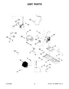 W11578031 Refrigerator Compressor - XPart Supply