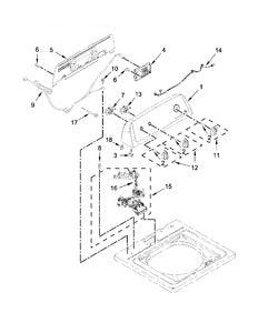 W11607623 Washer Control Board (replaces W11578572)