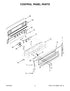 W10903065 Oven Switch Memb - XPart Supply
