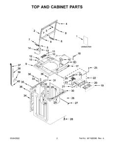 W11624938 Washer Cntrl-Elec Board - XPart Supply