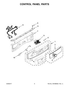 W10783707 Washer Console - XPart Supply