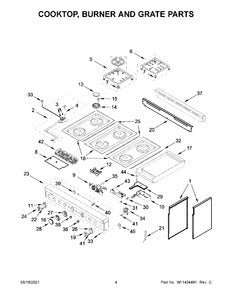 W10271524 Range Trim Top - XPart Supply