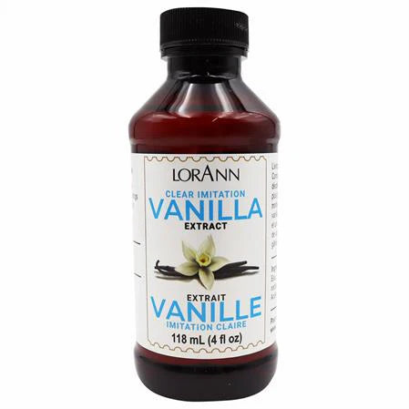 Clear Vanilla Extract (Imitation) - 4 oz. - 16 oz. - 1 Gallon - 5 Gallons - Ships Free Within Canada on Orders Above CAD $199